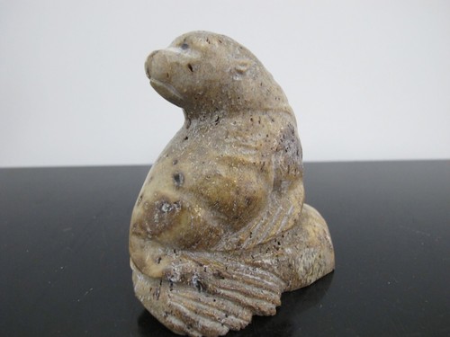 Canadian inuit carved stone - canadian,