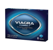 Viagra Connect - 50mg - Pack of 8 Tablets - BRAND MAY VARY