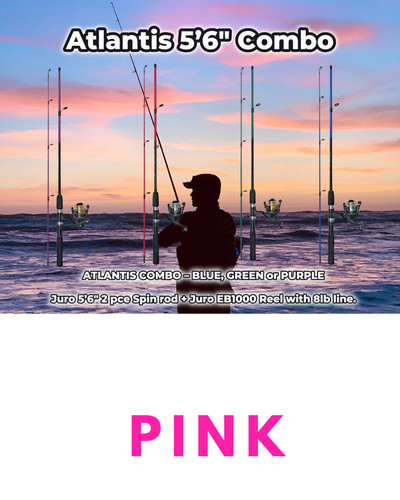Juro atlantis fishing combo - atlantis,