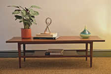 Vintage Richard Hornby for Heals by Fyne Ladye coffee table. Solid Afromosia VGC