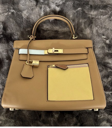 Ladies multicolored handbag - ladies,