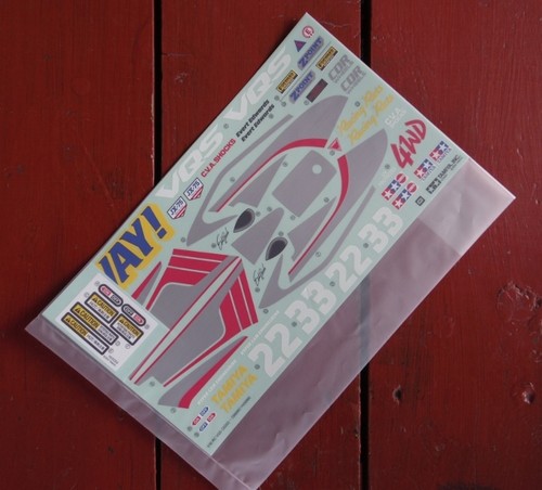 Tamiya vanquish sticker - vanquish,