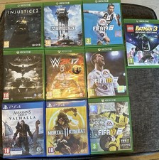 Xbox One x8 & PS4 Games x2