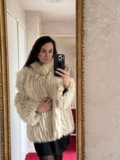 Saga Arctic White Fox Fur Coat