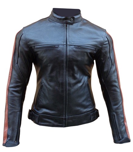 Women motorcycle jacket black - motorcycle,