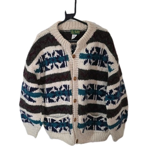 Vintage ecuador wool cardigan - vintage,