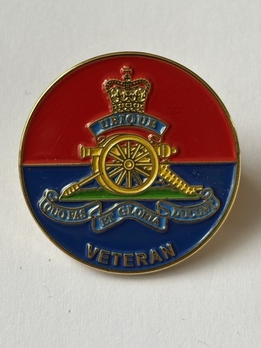 Royal artillery veteran badge - royal,