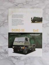Mowag duro iii 6x6 military - duro,