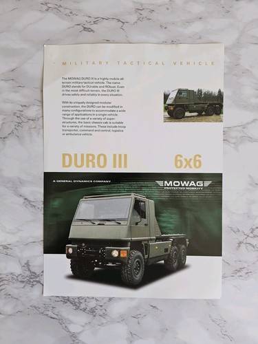 Mowag duro iii - 6x6, military