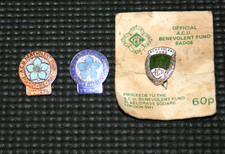 1973, 1974 & 1981 Isle of Man TT Motorcycle Races Benevolent Fund Pin Badges
