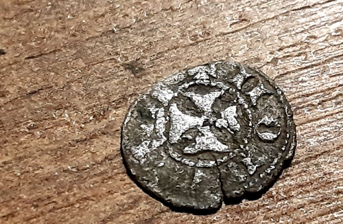 Hammered silver medieval coin - hammered,