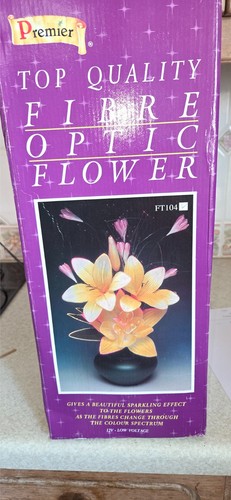Fibre optic flower pink - fibre,