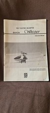 Kalt Baron Whisper RC Helicopter, Electric RC Heli, Instruction Manual Book