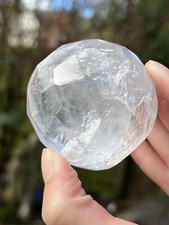 Clear Quartz Hand Faceted