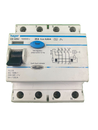 Hager 25a 30ma - hager,
