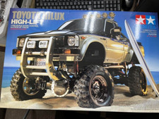 Tamiya 1/10  Toyota Hilux High Lift 4x4 EP Crawler RC Car Kit 58397 New