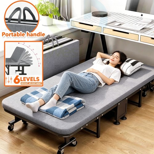 Single foldable folding bed - bed, &
