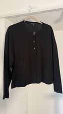 James Perse Black Oversized