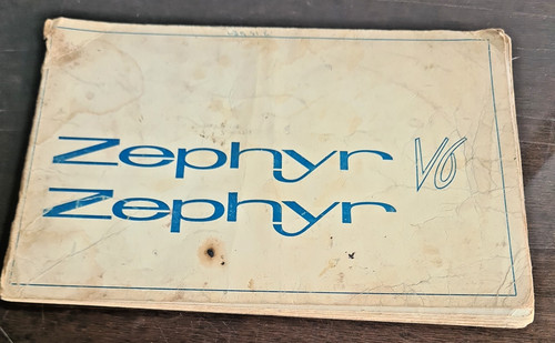 Ford zephyr owner - , v6