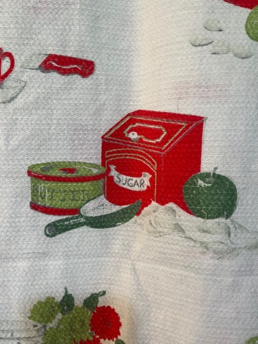 Vintage barkcloth fabric - barkcloth,