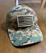 US MARINES USA FLAG PATCH
