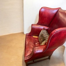 Leather georgian style - georgian,