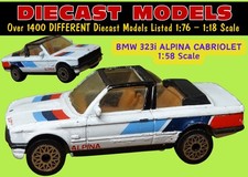 WHITE BMW 323i ALPINA CABRIO