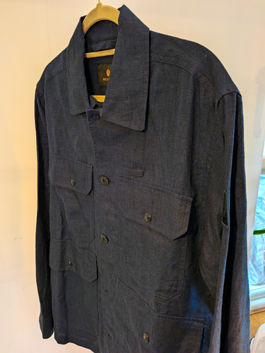 Belstaff linen forge overshirt - linen,
