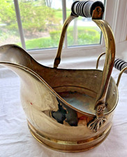 Antique Brass Coal Scuttle