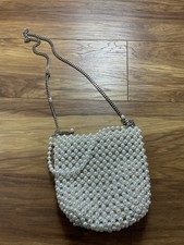Pearl Beaded Shoulder Bag