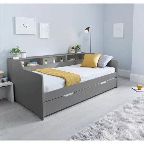Tyler grey 3ft single - bed, with