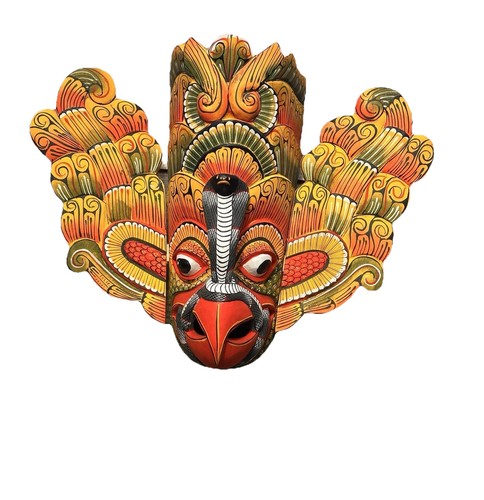 Wooden eagle with - wooden, cobra