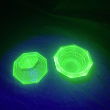 Vintage Uranium Glass Trinket