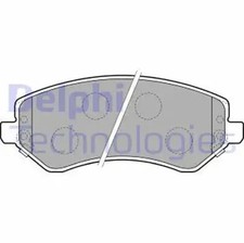 Brake pads Low-Metallic LP1773 DELPHI for CHRYSLER JEEP DODGE