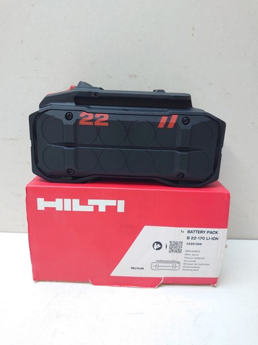 Genuine hilti b22 170 battery - genuine,