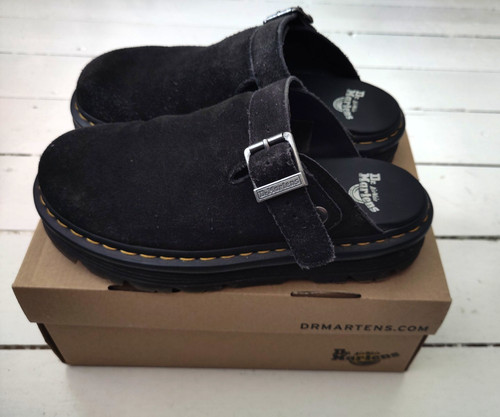 Martens zebzag mule shoes - zebzag,