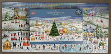 Gibsons Skating in the Village 636 Piece Jigsaw Puzzle G4060 Done Once from New