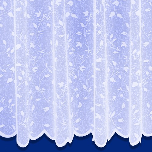 Straight base net - straight, curtains