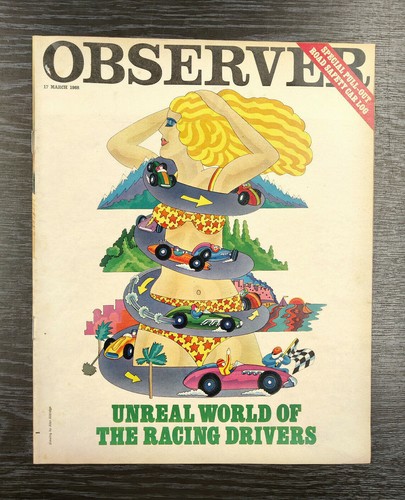 Observer magazine racing - observer, magazine:
