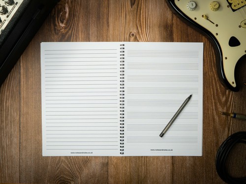 Music composition notebook - composition,