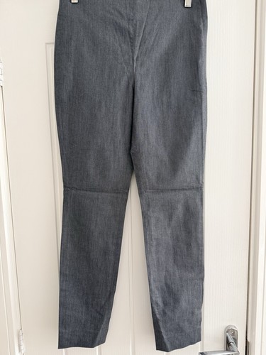 Cos grey denim dress trousers - denim,