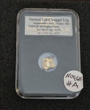 Natural Gold Nugget 3.2g #A XRF Tested