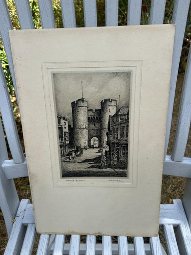 Black and white - , etching