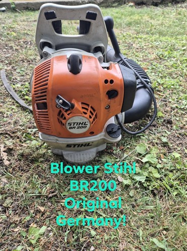 Stihl br200 petrol powered - br200, petrol-powered