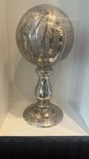 Large Mercury Glass Sphere Orb
