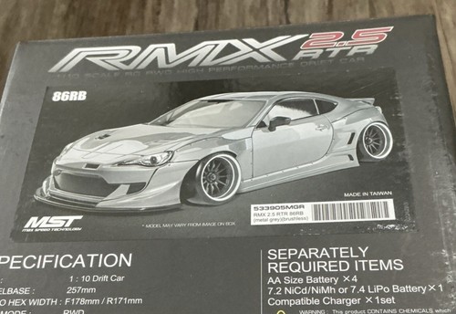 Mst rmx rtr 10 rwd - rwd, rc