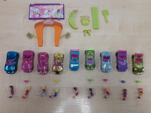 Polly pocket race the mall - polly,