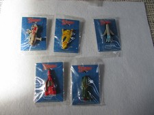Set Of 5 x Thunderbirds 3D Pin