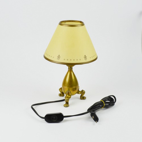 Vintage table lamp brass - vintage,