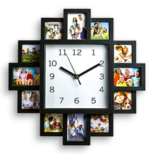 FAMILY LOVE PICTURE WALL CLOCK